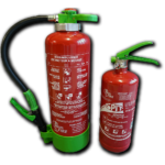 Extincteurs wapi à mousse biodégradable classe ABF de 3, 6 et 9 litres