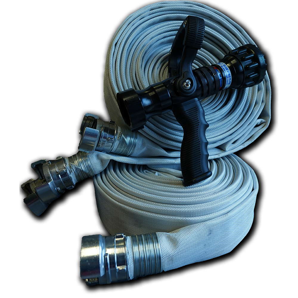 Lance et tuyaux incendie